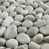 Мозаика Marble Mosaic Pebbles White Stone Mat галька 30х30 см матовая, белый