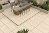 Керамогранит Travertine Cross Avorio Structured R11 60х120 Ennface Outdoor структурированный универсальная плитка ENSTN8043SR1160120