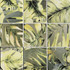Декор Areca Olive Green Mix 12.4х12.4 APE Ceramica Sintra глянцевый керамический