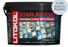 Затирка для плитки эпоксидная Litokol двухкомпонентный состав Starlike Evo S.300 Azzurro Pastello 2.5 кг 485310003
