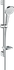 Душевой гарнитур Hansgrohe Croma Select E Vario, со штангой 65 см и мыльницей, белый/хром