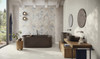 Керамогранит Ostuni Line White Nat. Ret. 60x120 Naxos Mockup матовый, рельефный (рустикальный) настенная плитка 138144