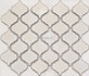 Мозаика R-304 керамика 24.5х29.3 см глянцевая чип 60х65 мм, бежевый