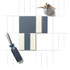 Керамогранит Bits Square Steel Blue Gloss 11.6x11.6 Wow глянцевый универсальная плитка 133016