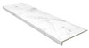 Ступень фронтальная Marble Anti-Slip Rect. Carrara Blanco 31,5х119,7 керамогранит антискользящая (grip) 00000039388