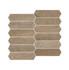 Керамогранит Contempo Mini Crayon Walnut (114833) 3,7х13,6 Wow глазурованный, матовый универсальный