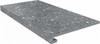 Ступень фронтальная SG632820R/GCF клееная Терраццо Серый Темный 33x60x0,9 керамогранит матовая Kerama Marazzi