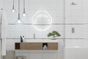 Настенная плитка Amuletto White 0005 25х50 Eurotile Ceramica матовая керамическая