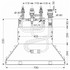 Скрытая часть смесителя на край ванны на 4 отверстия Hansgrohe 13444180