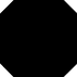 Плитка универсальная Octogono Negro керамическая