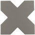 Керамогранит Porto Cross Black 12x12 Equipe матовый универсальный 30618