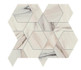 Мозаика Marvel Bianco Fantastico Hex 25,4x29,6 керамогранитная