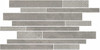 Декор SBM010/SG4584 Ламелла Серый Мозаичный 25x50.2 Kerama Marazzi керамогранит матовый
