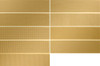 Декор Gradient Decor Gold Matt (109169) 7,5х30 Wow матовый керамический