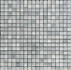 Мозаика PIX 333 Ice Grey, мрамор 30.5х30.5 см Pixmosaic матовая чип 15х15 мм, серый