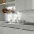 Настенная плитка Calacatta White 9.5х30 Modern Ceramics матовая керамическая