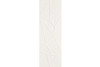 Настенная плитка Titanium Bianco Sciana Kratka Struktura Rekt Paradyz Ceramika 25x75 рельефная (структурированная) керамическая 131189608501