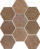 Керамогранит Riabita Classic Esagona Fabric 24х27.7 (56 B) матовый