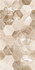 Декор Istambul Beige Decor 0154 Mat 25х50 Eurotile Ceramica матовый керамический