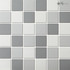Мозаика PA-550 керамика матовая антислип 30.6х30.6 см NSmosaic Porcelain Series чип 48х48 мм, серый