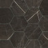 Керамогранит Ackv Composizione Esagono 28,5х33 Graphite Luc.