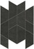 Мозаика Prism Graphite Mosaico Maze Silk (A412) 31x35,7 керамогранит