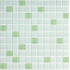 Мозаика Jump Green №8 (light) 2.5x.2.5 стекло 30x30