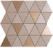 Декор Mek Rose Mosaico Diamond Wall (9MDR) керамический