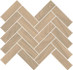 Мозаика T042/SG5264 Монтиони Мозаичный Бежевый Тёмный матовый керамогранит 34х35.5 см Kerama Marazzi