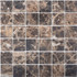 Мозаика 48x48 Dark Emperador Matt (JMST071) 305x305x8, натур. мрамор