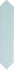 Настенная плитка Caribbean Blue 5x25 глянцевая керамическая