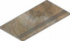 Ступень угловая Дарк Закруг.Грип 30x60 ПР/Dark Gradino Round Grip 30x60 DX керамогранит
