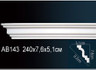 Перфект Карниз потолочный гладкий AB143F