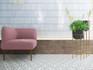 Керамогранит Radiant Blue 20x24 Monopole сатинированный напольная плитка 81022