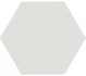 Керамогранит White 23,2x26,7 универсальный глазурованный, матовый
