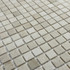 Мозаика Marble Mosaic Amasya beige Mat камень 30.5х30.5 см матовая чип 15х15 мм, бежевый