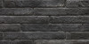 Настенная плитка Рядовой элемент Кирпич Каталонский 24.26.Р шов 10, 5.2х43.7 Графитовый Феодал рельефная (структурированная) 00000040035