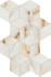Мозаика Marvel Diva Ice Crystal Mosaico Hex Lapp. 23.3х40.3 керамогранит Atlas Concorde Italy полированная, бежевый AYLP