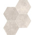 Керамогранит Aura Hexagon (116992) 20х23 Wow глазурованный, матовый универсальный