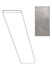 Плинтус Marvel Grey Fleury Battiscopa Lapp. 7.2x60 Atlas Concorde Italy лаппатированный (полуполированный) ADWD