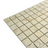 Мозаика Marble Mosaic Sunny beige Mat камень 30х30 см матовая чип 23х23 мм, бежевый
