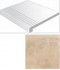 Ступень фронтальная Laverton-R Gradone Beige 80x80 керамогранит