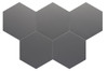 Керамогранит Coimbra Black 17.5х20 Неректифицированный Equipe матовый универсальный 30635