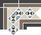 Вставка Corner PARIS Stand.19х26х17,3 ная матовая керамогранит