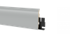 Плинтус Arbiton Vigo 60 Monocolor темно-серый 3 гибкий 2200х60х15 дюрополимер