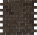 Декор Mosaico Rectangular Oregon-C Basalto керамический