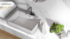 Керамогранит Calacatta Elegance Matt 3200x1600x20 TechGres Stone and Marble матовый универсальная плитка