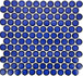 Мозаика Imagine Lab KO28-8R керамика 33х31.2 см матовая чип 28x28 мм, синяя