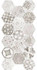 Напольная плитка Hexatile Cement Garden Grey керамическая