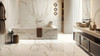 Керамогранит Calacatta Oro Lapp Rett 160х320 Ava Ceramica лаппатированный (полуполированный) универсальная плитка 163005